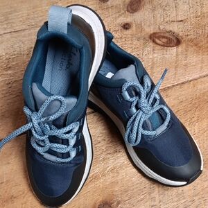 Clarks Blue and Gray Athletic Shoes